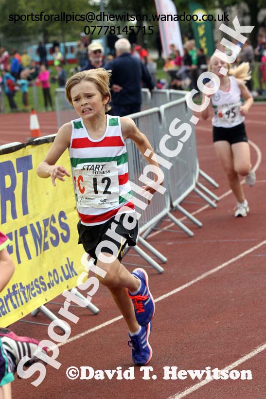 Boys under-13s, Northern Road Relays, Blackpool. Photo: David T. Hewitson/Sports for All Pics